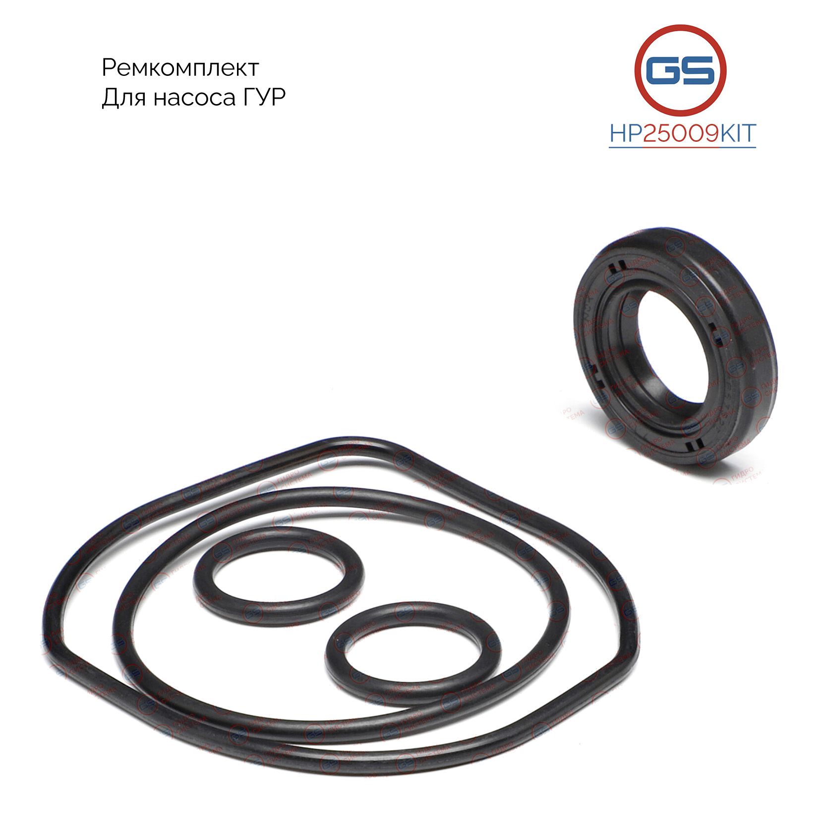 

Ремкомплект насоса ГУР GS Mazda 3 2003-2009 HP25009KIT