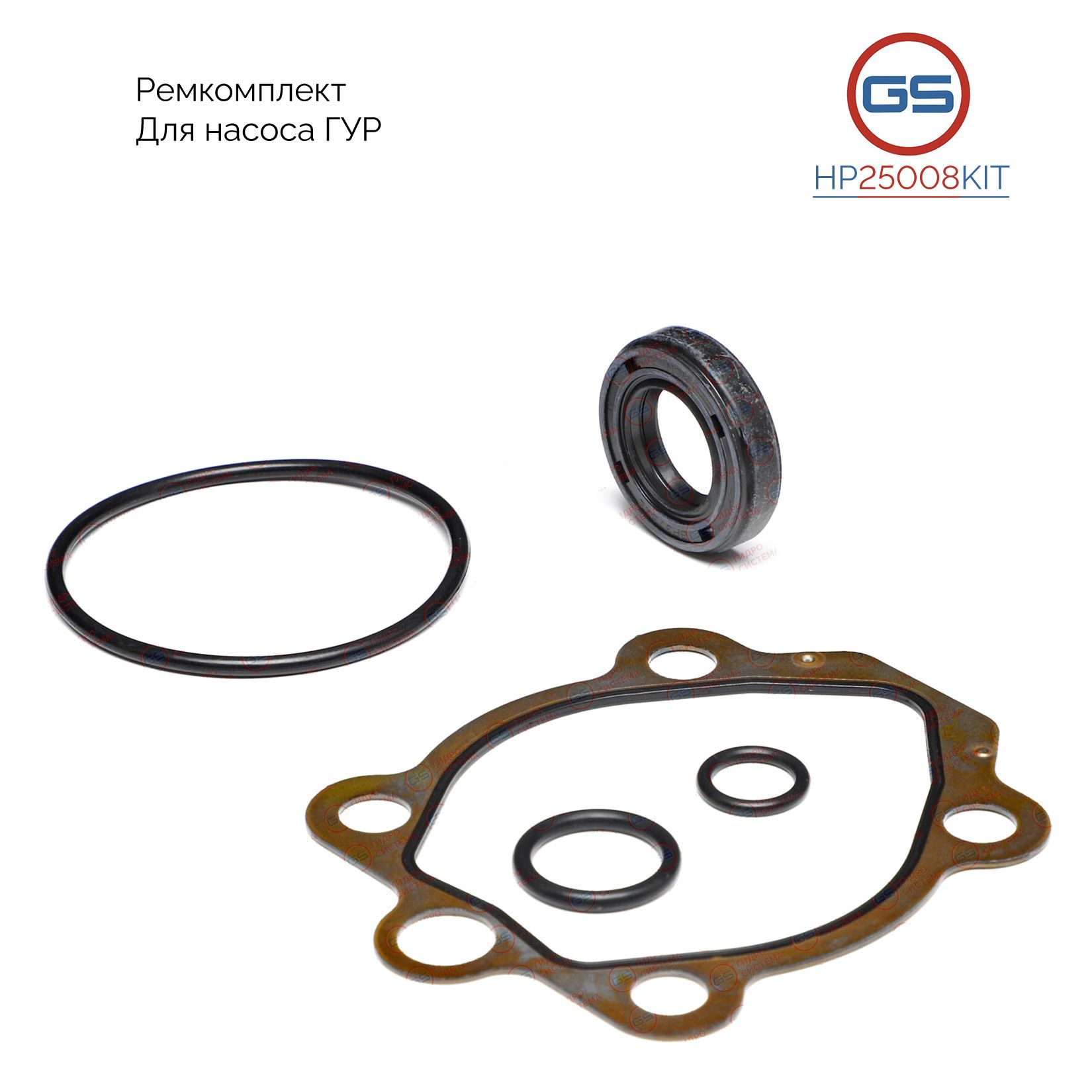 

Ремкомплект насоса ГУР GS Mazda CX-9 2007-2016, Ford Edge 2006-2016 HP25008KIT