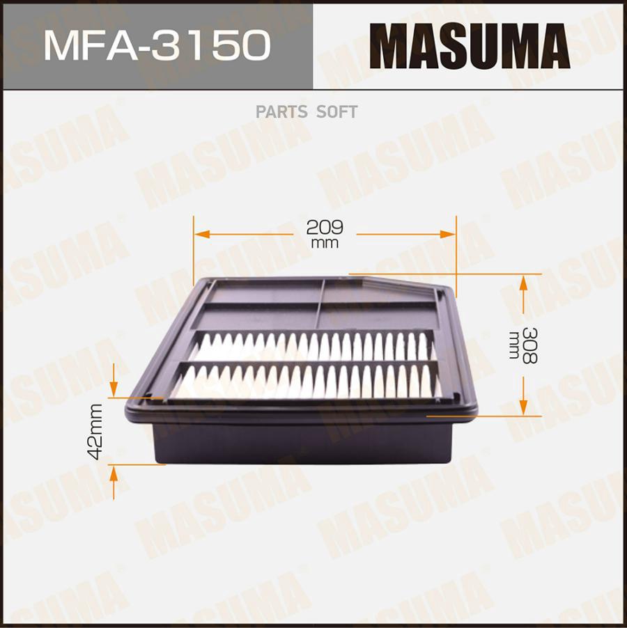 

Фильтр воздушный двигателя MASUMA MFA3150