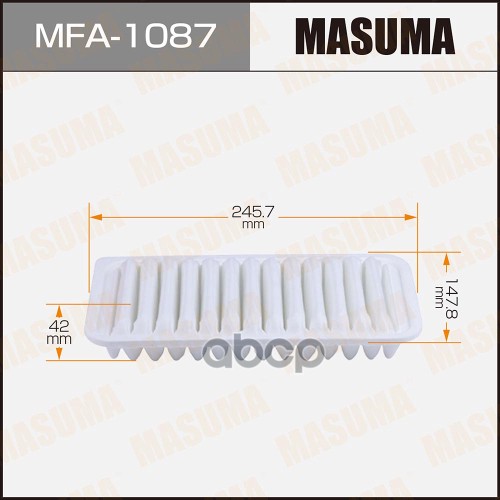 

Фильтр воздушный двигателя MASUMA MFA1087