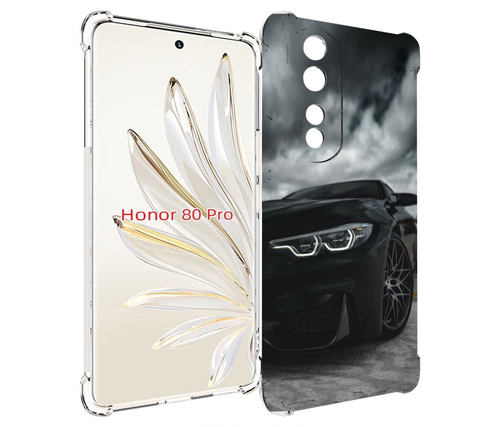 

Чехол MyPads бмв М3 мужской для Honor 80 Pro, Прозрачный, Tocco
