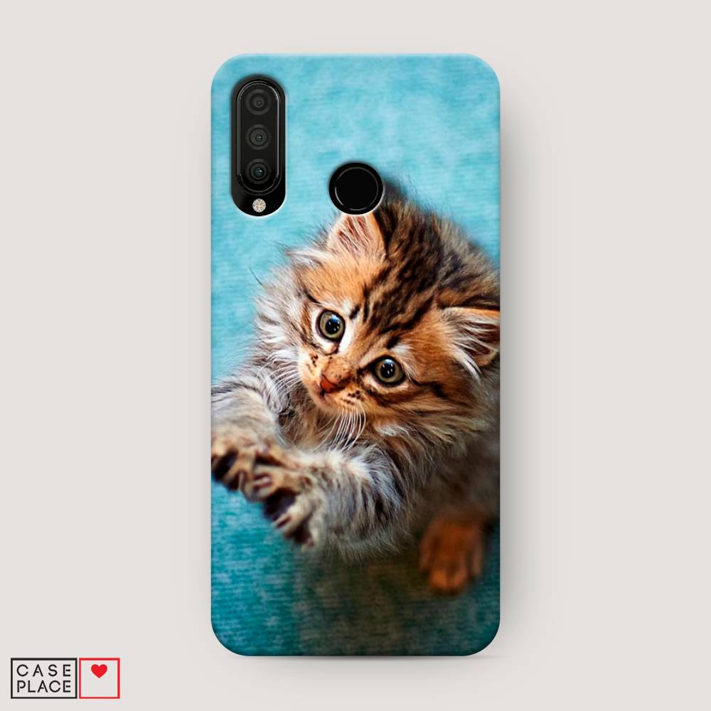 

Чехол Awog "Котенок просит есть" для Huawei P30 Lite