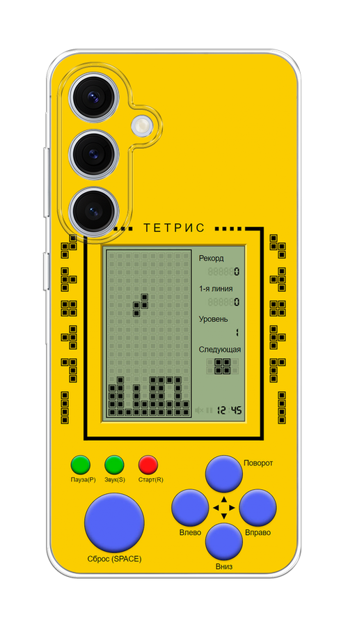 

Чехол на Samsung Galaxy S24 FE 5G "Желтый тетрис", Желтый;синий;зеленый, 2109950-1