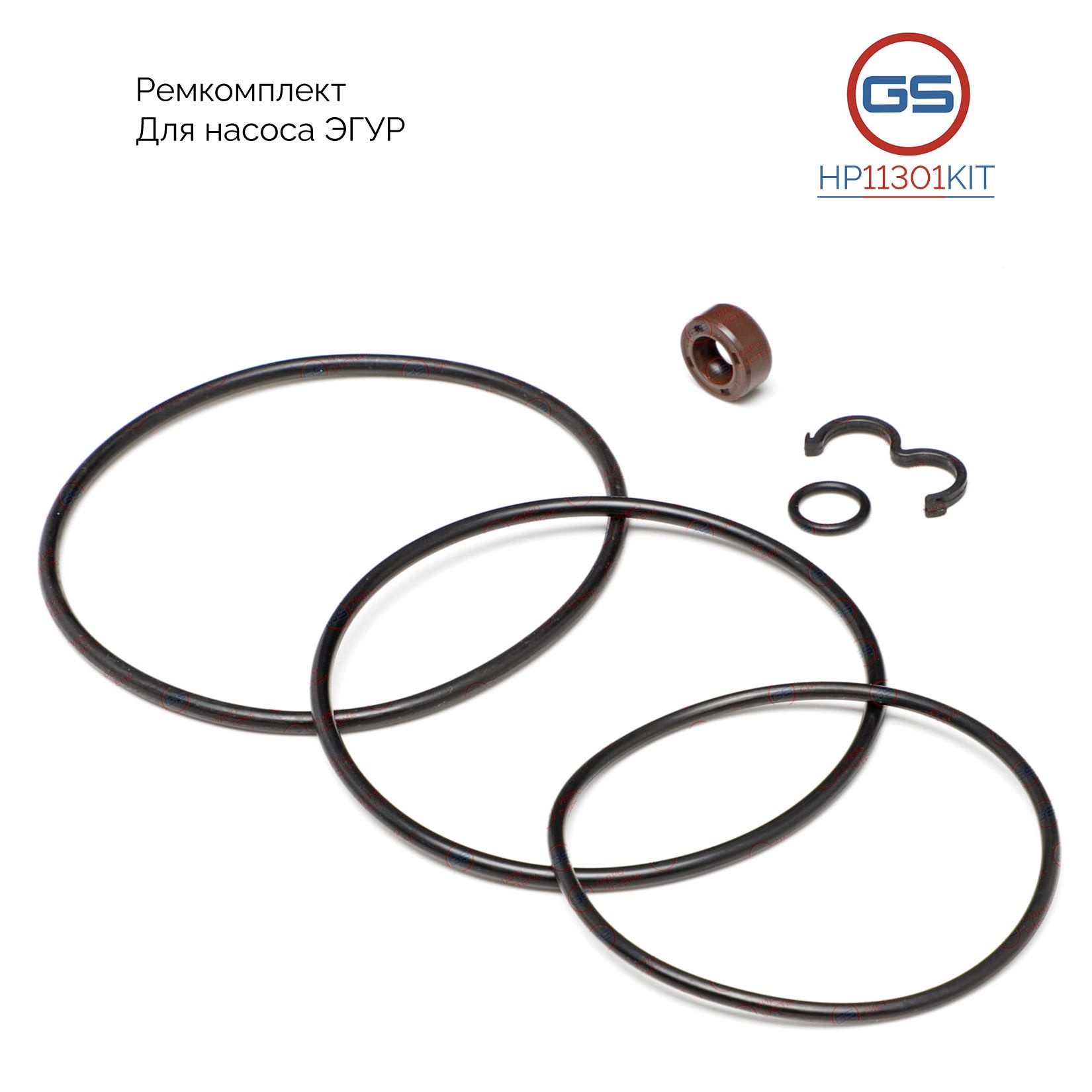 

Ремкомплект насоса ЭГУР GS Renault Logan 2004-, Sandero 2007-, Duster 2010- HP11301KIT