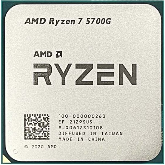 

Процессор AMD 5700G OEM, Ryzen 7 5700G