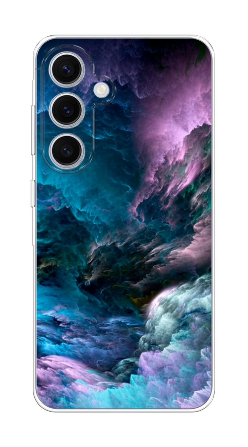 

Чехол на Samsung Galaxy S24 FE 5G "Загадочное небо", Синий;фиолетовый, 2109950-1