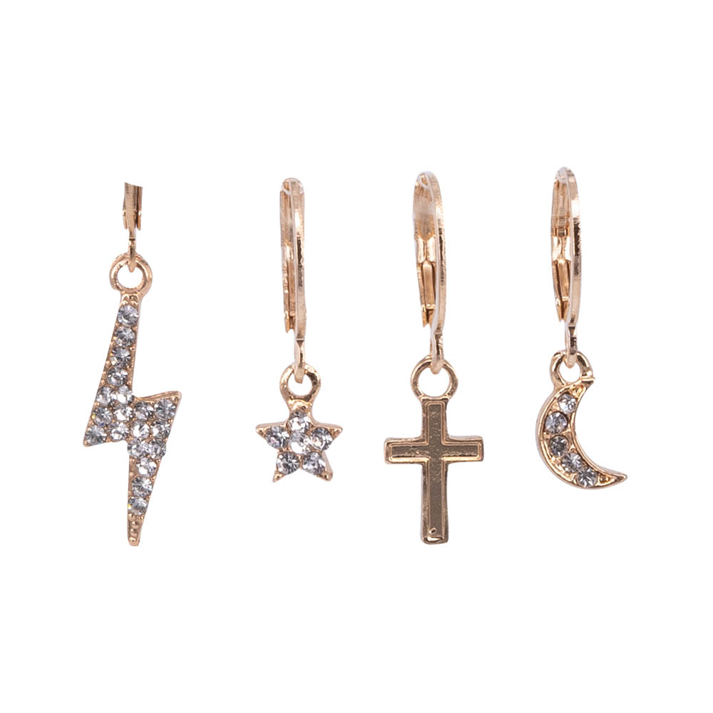 

Серьги подвески из бижутерного сплава OTOKODESIGN 1-56495, кристалл, 1-56495