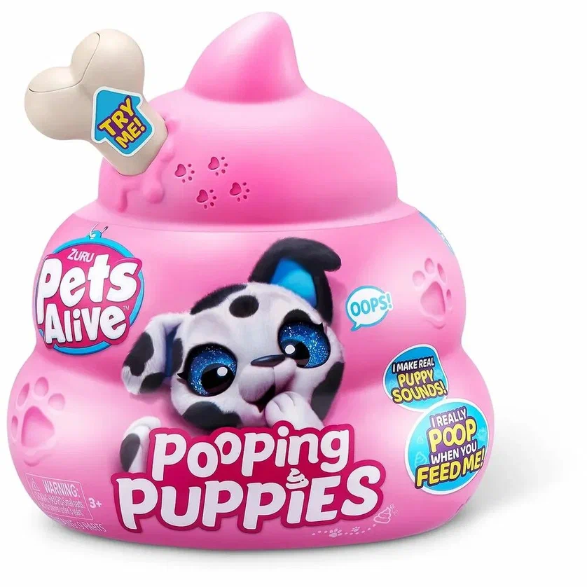 Игрушка-сюрприз Pet's alive Pooping Puppies 9542