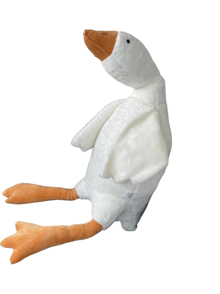 

Игрушка-подушка мягкая, в форме утки, 130 см, Белый