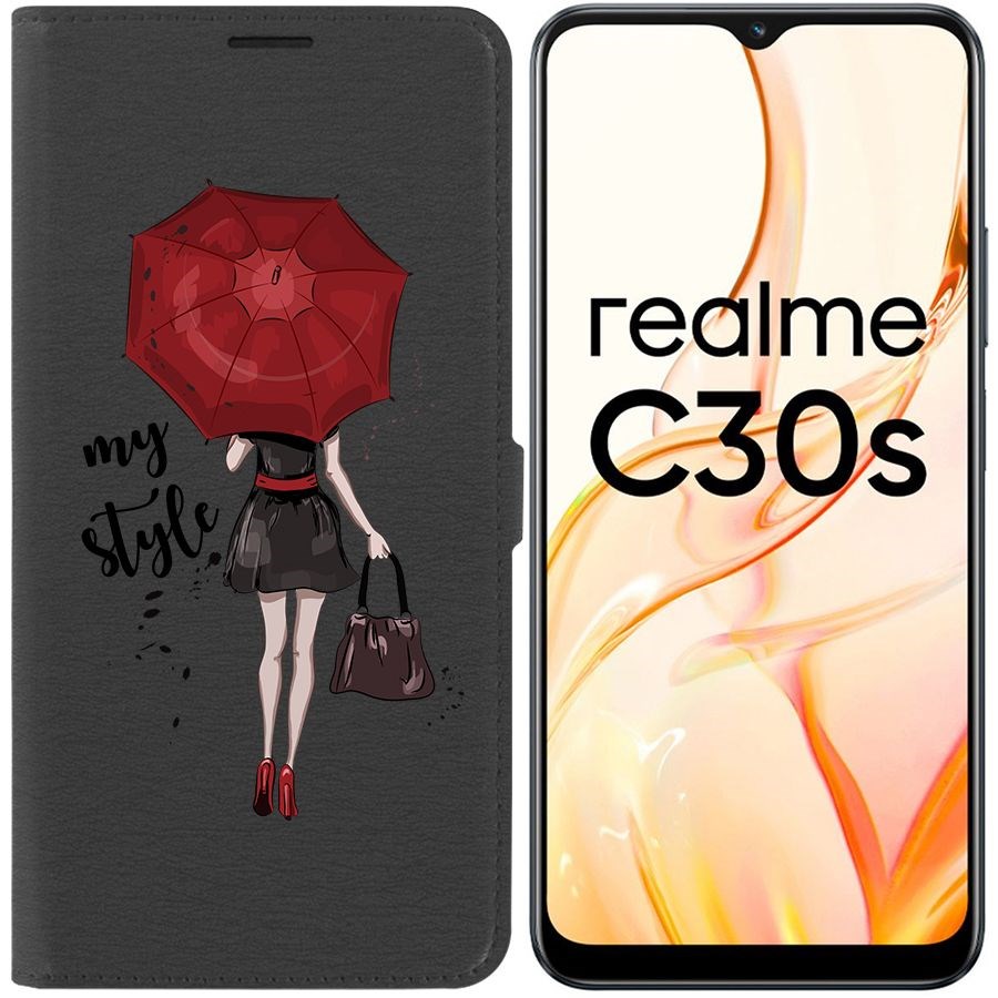 Чехол-книжка Eco Book для Realme C30s Мой стиль