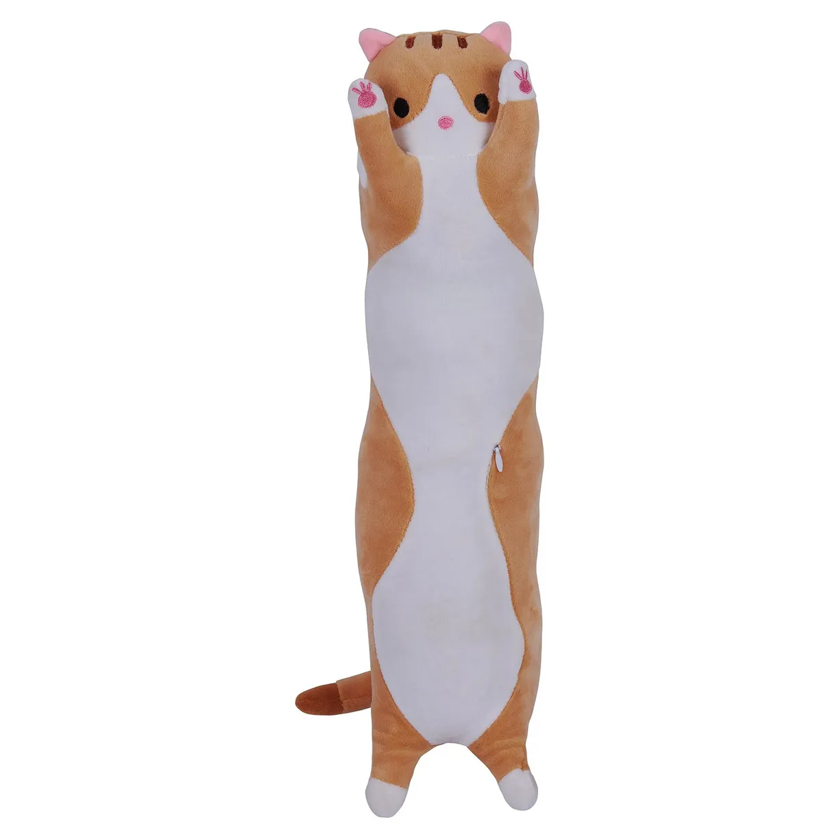 

Игрушка мягкая кот-батон, рыжий, 90 см, Оранжевый