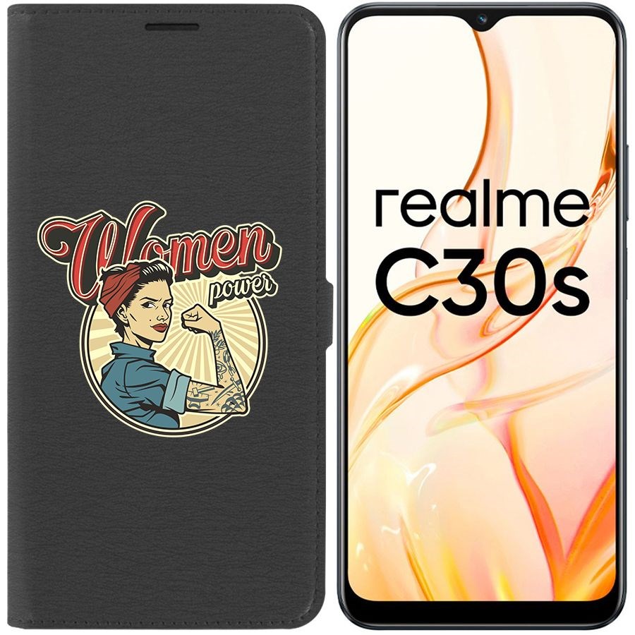 

Чехол-книжка Eco Book для Realme C30s Women Power