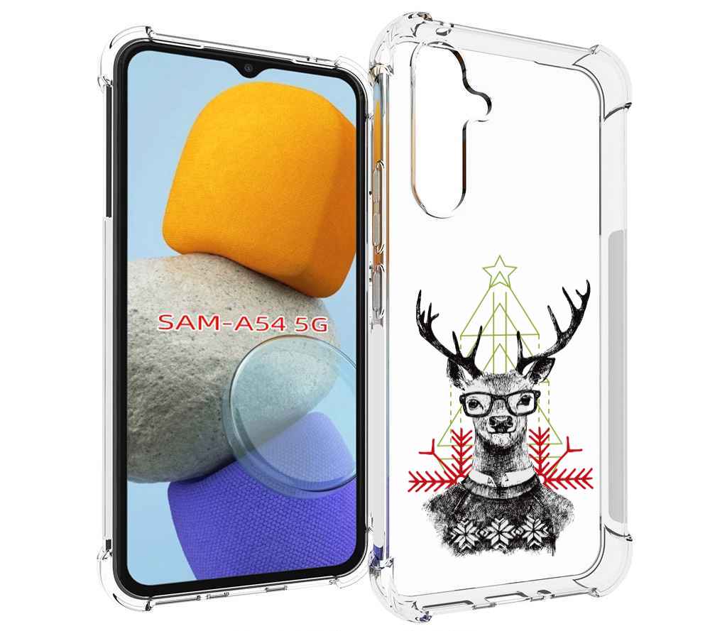 

Чехол MyPads умный олень для Samsung Galaxy A54, Tocco