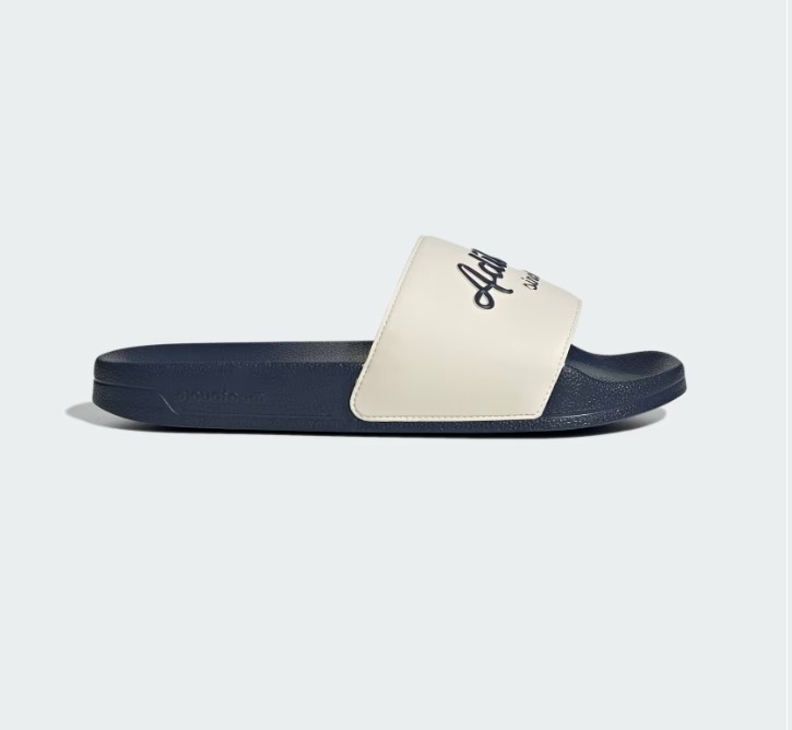

Сланцы мужские ADIDAS GW8748 синие/белые 10 UK, Синий;белый, Adilette