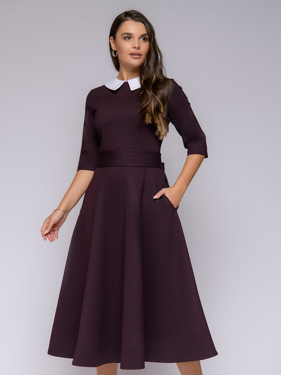 

Платье женское 1001dress 0100859BO красное 46, 0100859BO