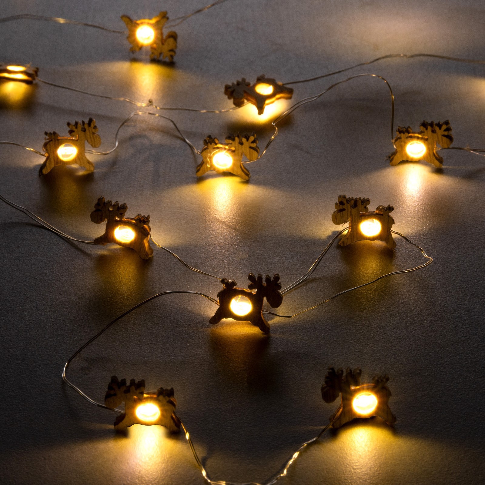 

Светодиодная нить Luazon Lighting Лосенок 2 м белый теплый, Лосенок