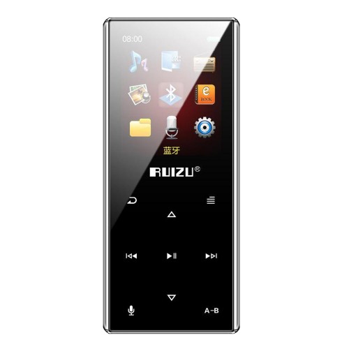 

HiFi плеер RUIZU D29 Bluetooth, серебристый, D29