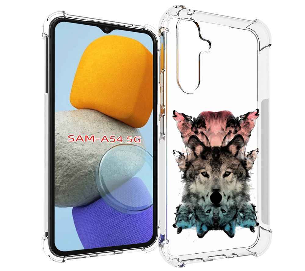 

Чехол MyPads стая для Samsung Galaxy A54, Tocco