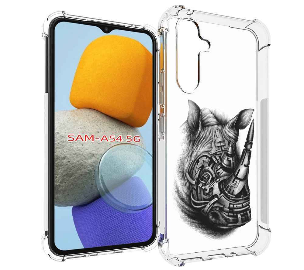 

Чехол MyPads стальной носорог для Samsung Galaxy A54, Tocco
