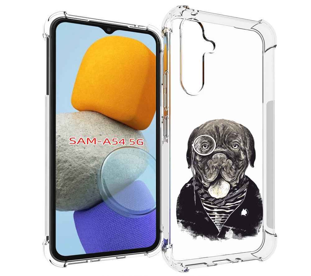 

Чехол MyPads солидный песик для Samsung Galaxy A54, Tocco