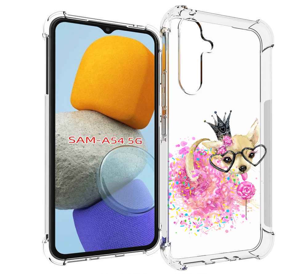 

Чехол MyPads сладкая принцесса для Samsung Galaxy A54, Tocco