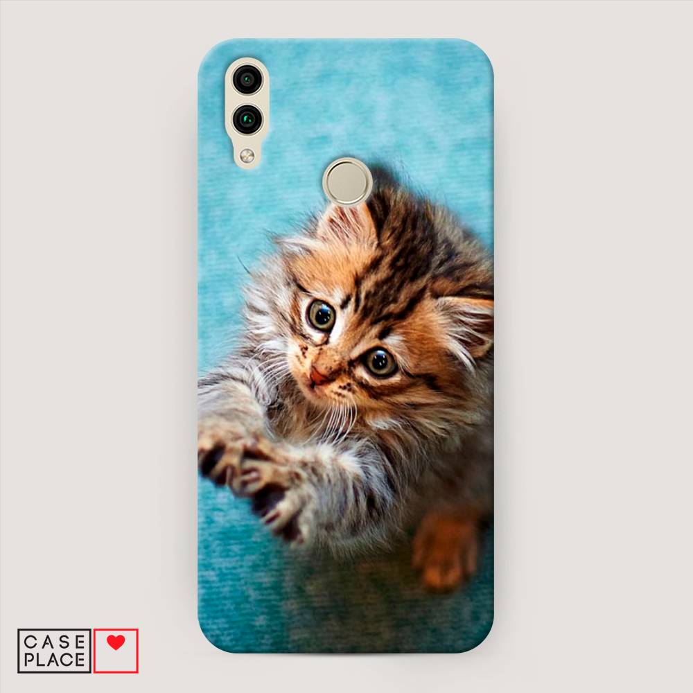 

Чехол Awog "Котенок просит есть" для Honor 8C, 67120-1