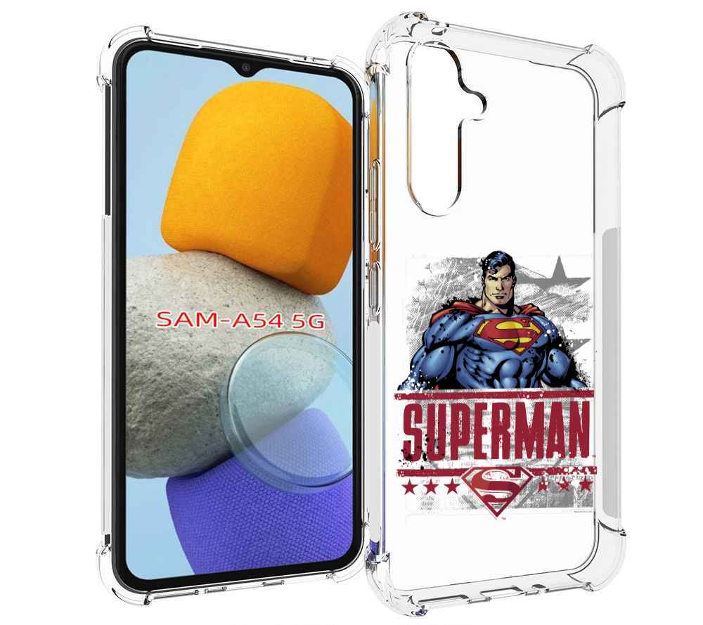 

Чехол MyPads рисунок супермен для Samsung Galaxy A54, Tocco