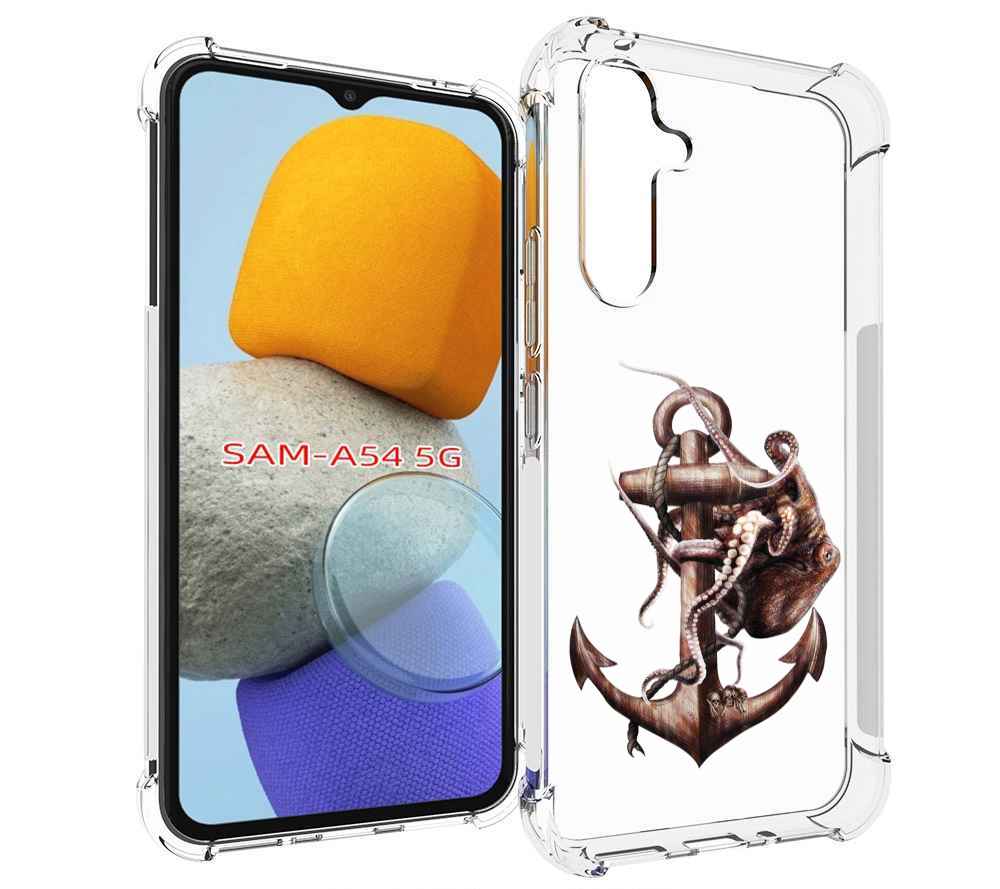 

Чехол MyPads ржавый якорь для Samsung Galaxy A54, Tocco