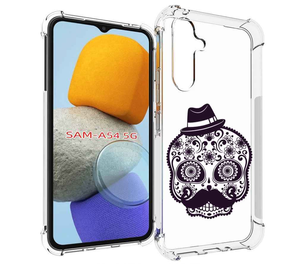 

Чехол MyPads разрисованный скелет для Samsung Galaxy A54, Tocco