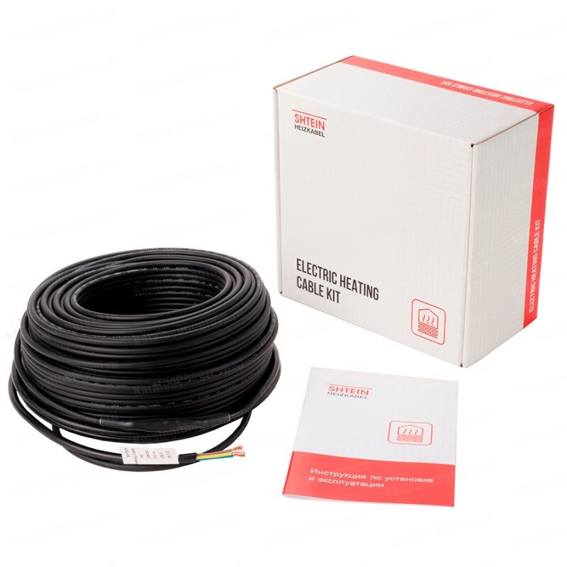 Греющий кабель SHTEIN HC Profi 10w UV 1280 Bт 128 м греющий саморегулирующийся кабель rexant