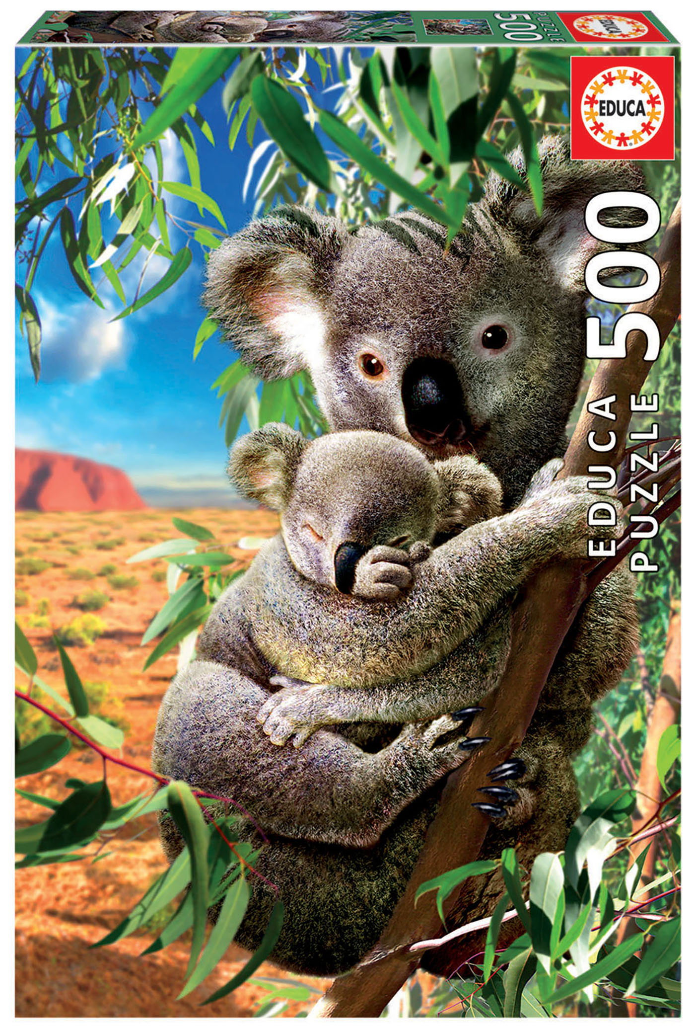 фото Пазл коала с детенышем (500 деталей) educa