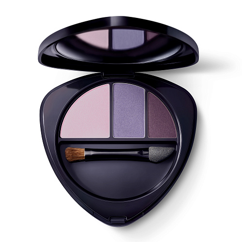 Dr Hauschka Тени для век тройные 03 аметист Eyeshadow Trio 03 ametrine 44 г