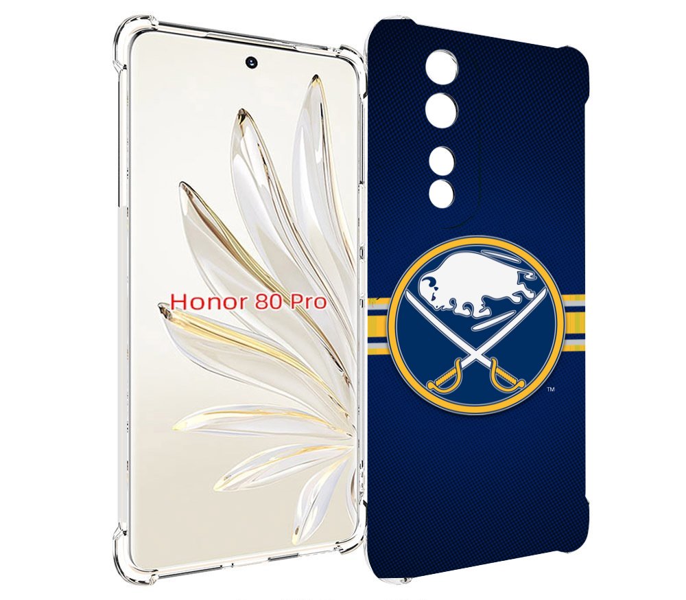 

Чехол MyPads баффало сеибрс для Honor 80 Pro, Прозрачный, Tocco