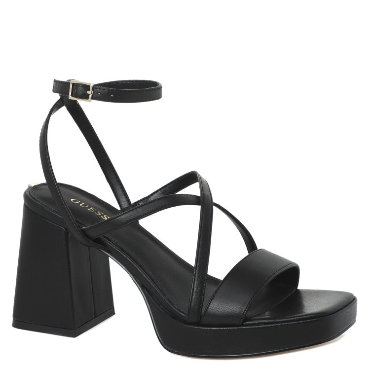 

Босоножки женские Guess FL6TLILEA03 черные 38 EU, FL6TLILEA03