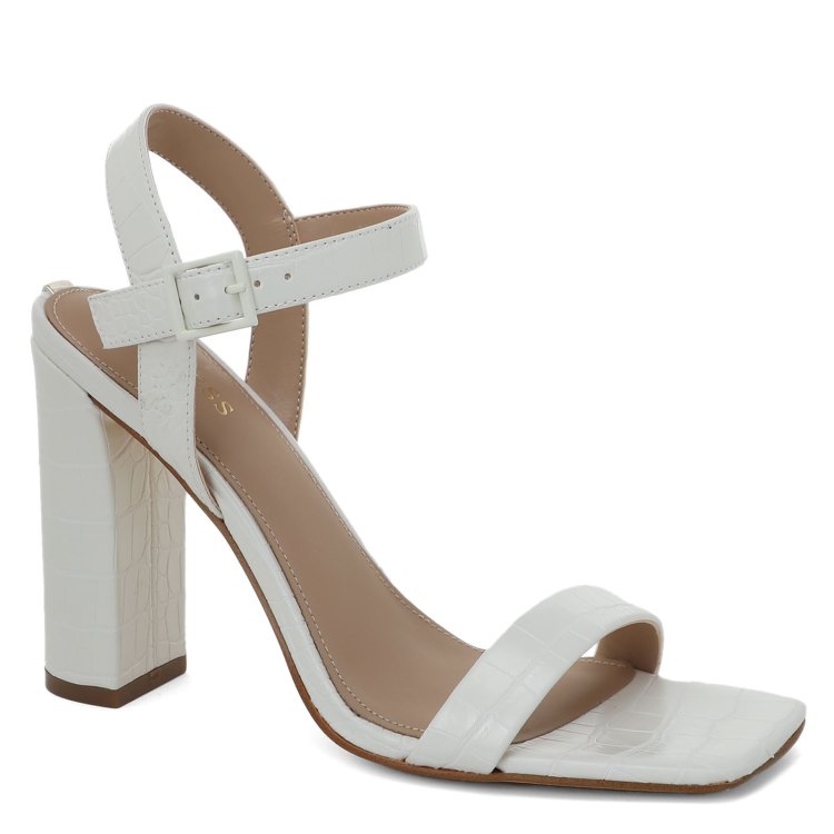 

Босоножки женские Guess FL6ALIPEL03 белые 35 EU, Белый, FL6ALIPEL03