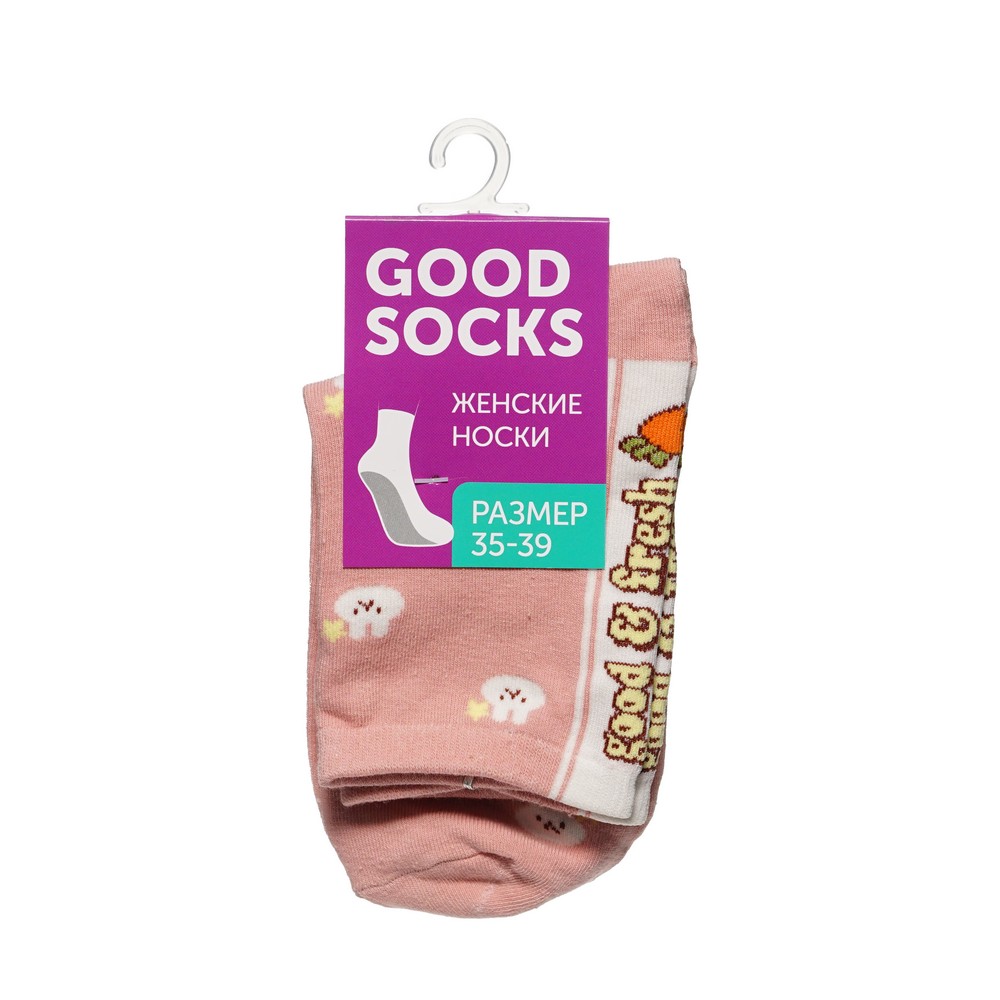 

Носки женские Good Socks WHW22432-32 розовые, Розовый, WHW22432-32