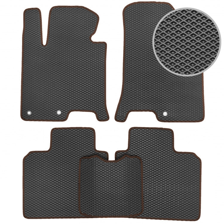 

Коврики ЕВА для Citroen C-Crosser 2007-2013/EVA/ЭВА/автомобильные /ковры