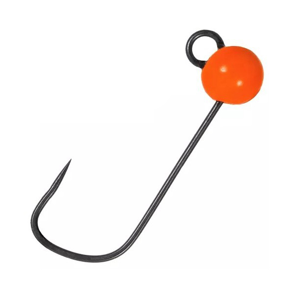 Джиг головки MyStick Trout Jig 0.8 г, #6, оранжевый (3шт.) 3 шт.