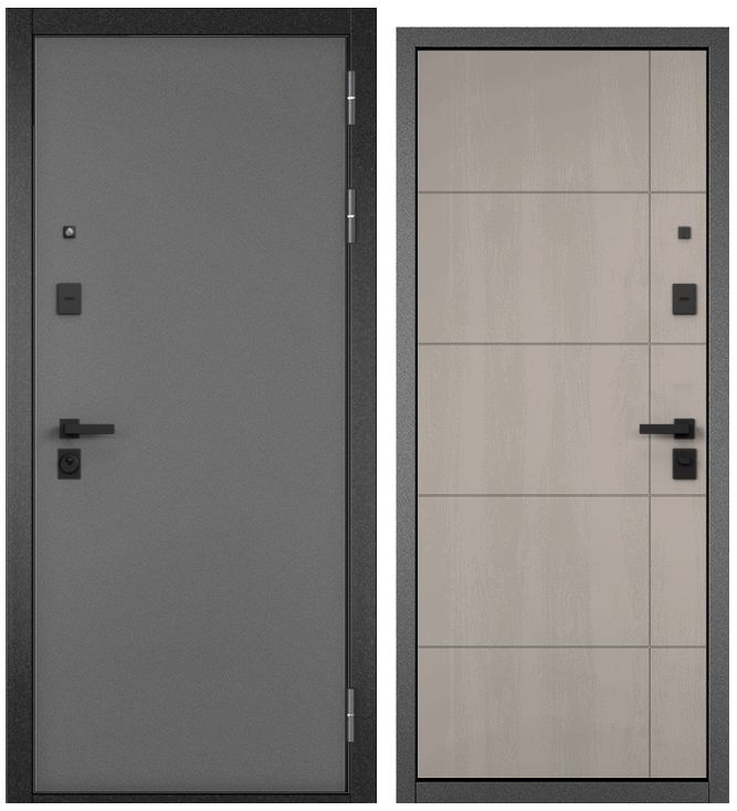 

Двери Mastino CITY PRIME Антрацит букле-Дуб шале белый 860, CITY PRIME Антрацит букле-Дуб шале белый 860