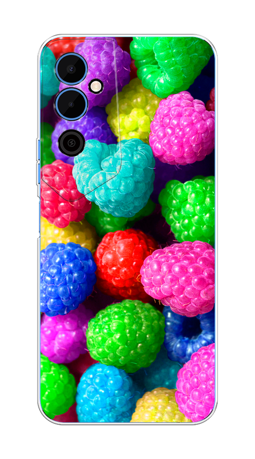 

Чехол на Tecno Pova Neo 2 "Леденцовая малина", Фиолетовый;розовый;зеленый, 302450-1