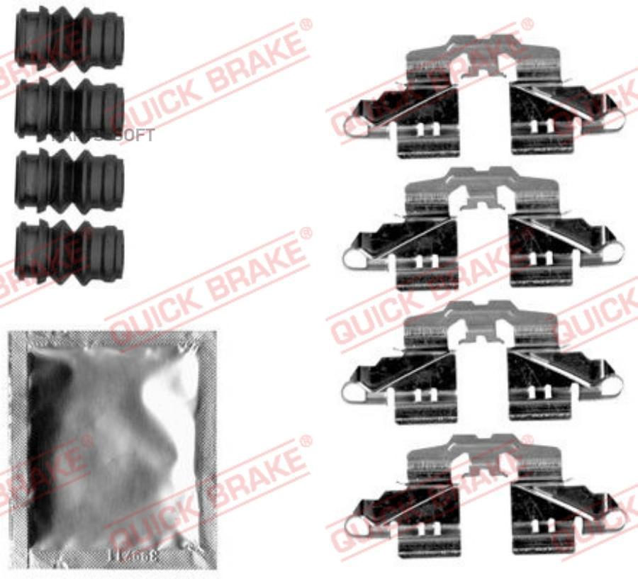 

Тормозные колодки OJD-QUICK BRAKE 1091808