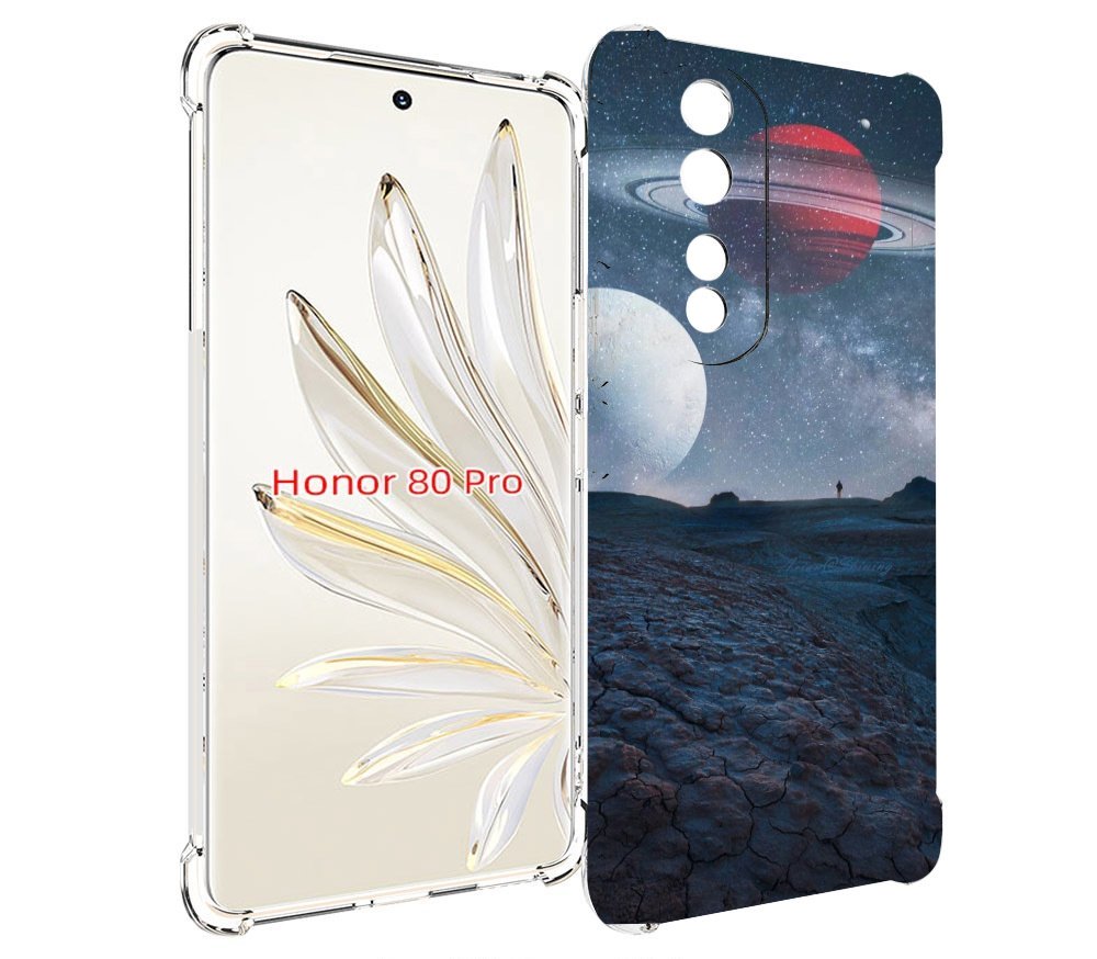

Чехол MyPads Фотография для Honor 80 Pro, Прозрачный, Tocco