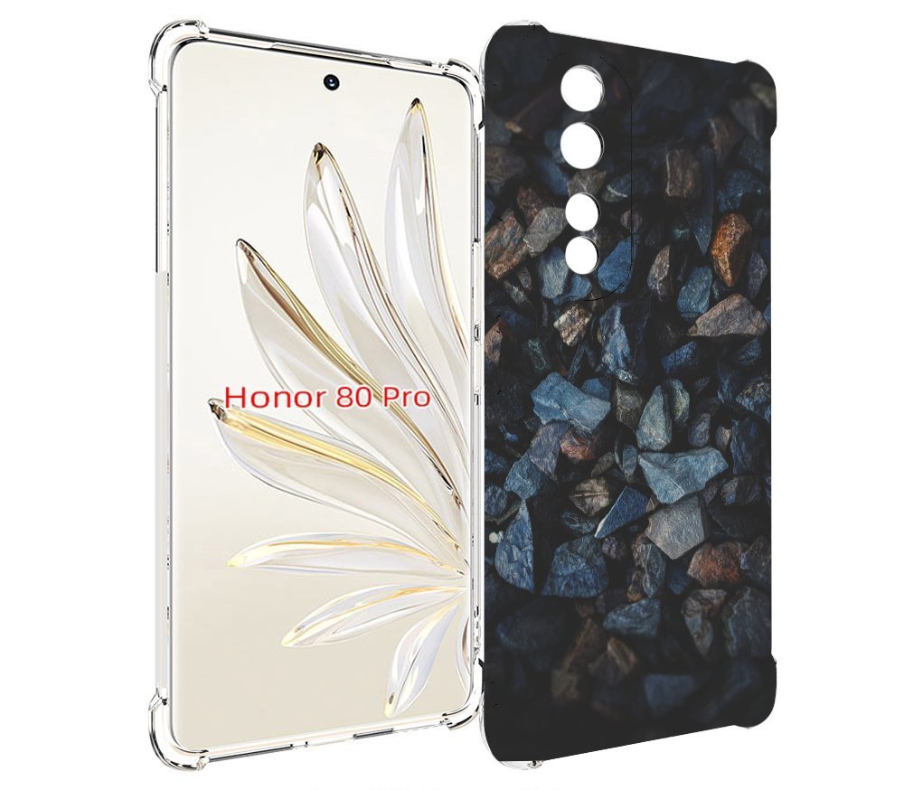 

Чехол MyPads Фон для сторис для Honor 80 Pro, Прозрачный, Tocco