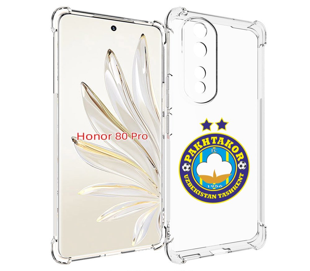 

Чехол MyPads Фк Пахтакор Pakhtakor мужской для Honor 80 Pro, Прозрачный, Tocco