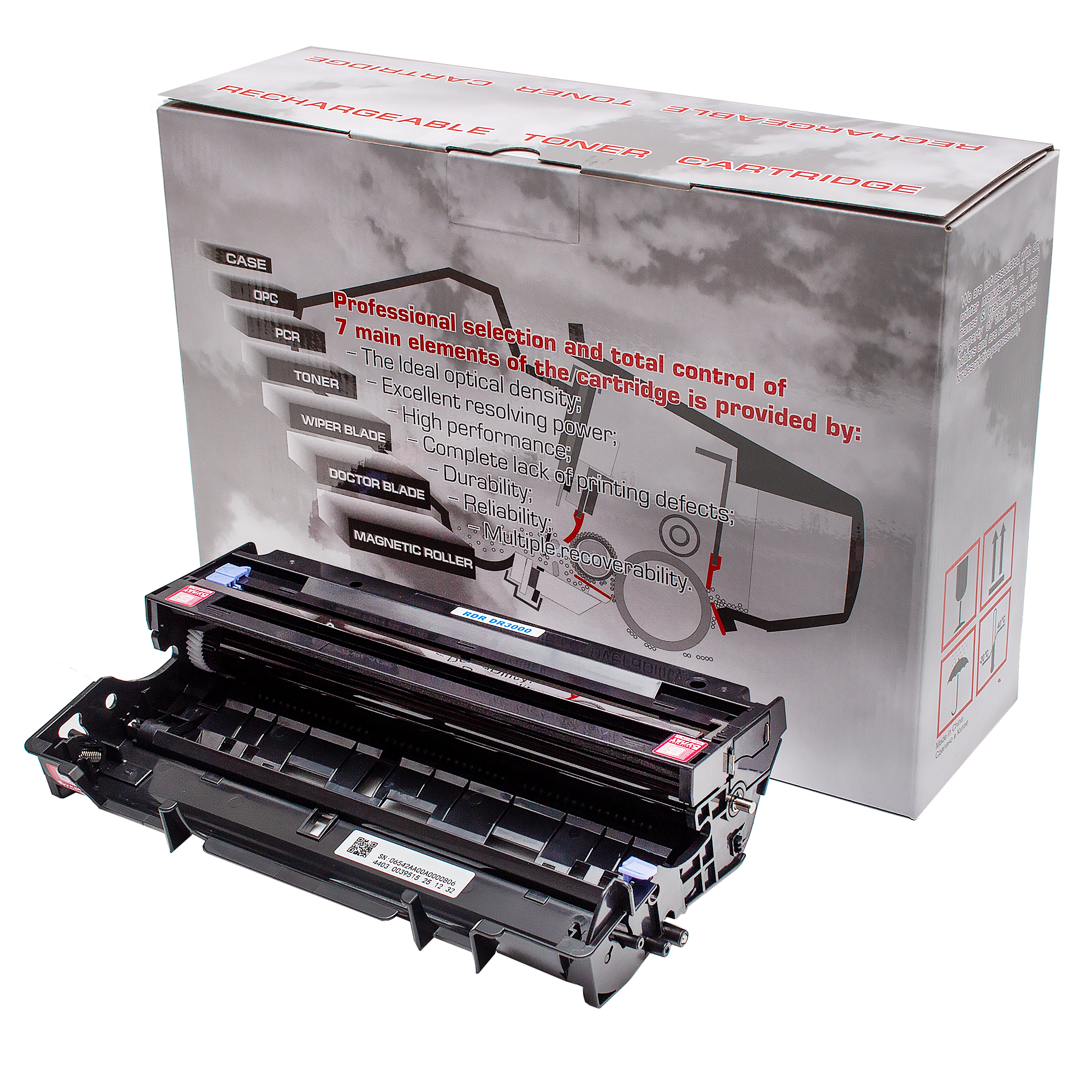 

Драм-картридж 7Q DR-3000 для Brother HL-5130 Black, 20000 стр., Черный, DR-3000