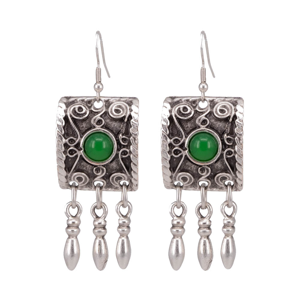 

Серьги шандельеры из бижутерного сплава OTOKODESIGN 1-56091, акрил, 1-56091