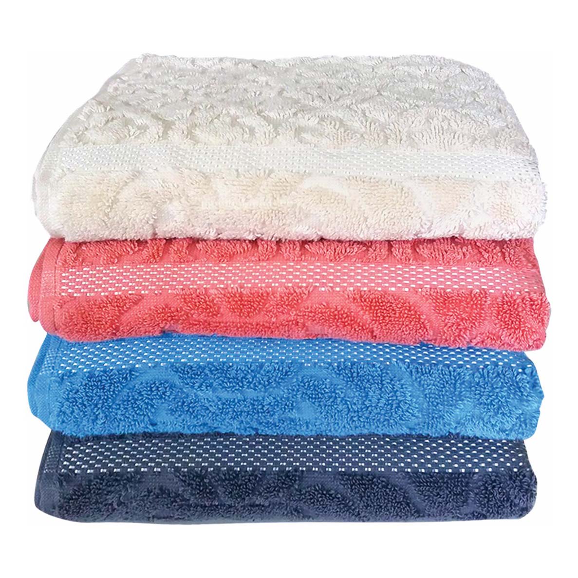 

Полотенце Cleanelly Pergolato 70 x 120 см хлопок розовое