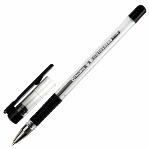 

Ручка шариковая с грипом Brauberg X-Writer, черная, узел 0,7 мм, 142404, 50 шт