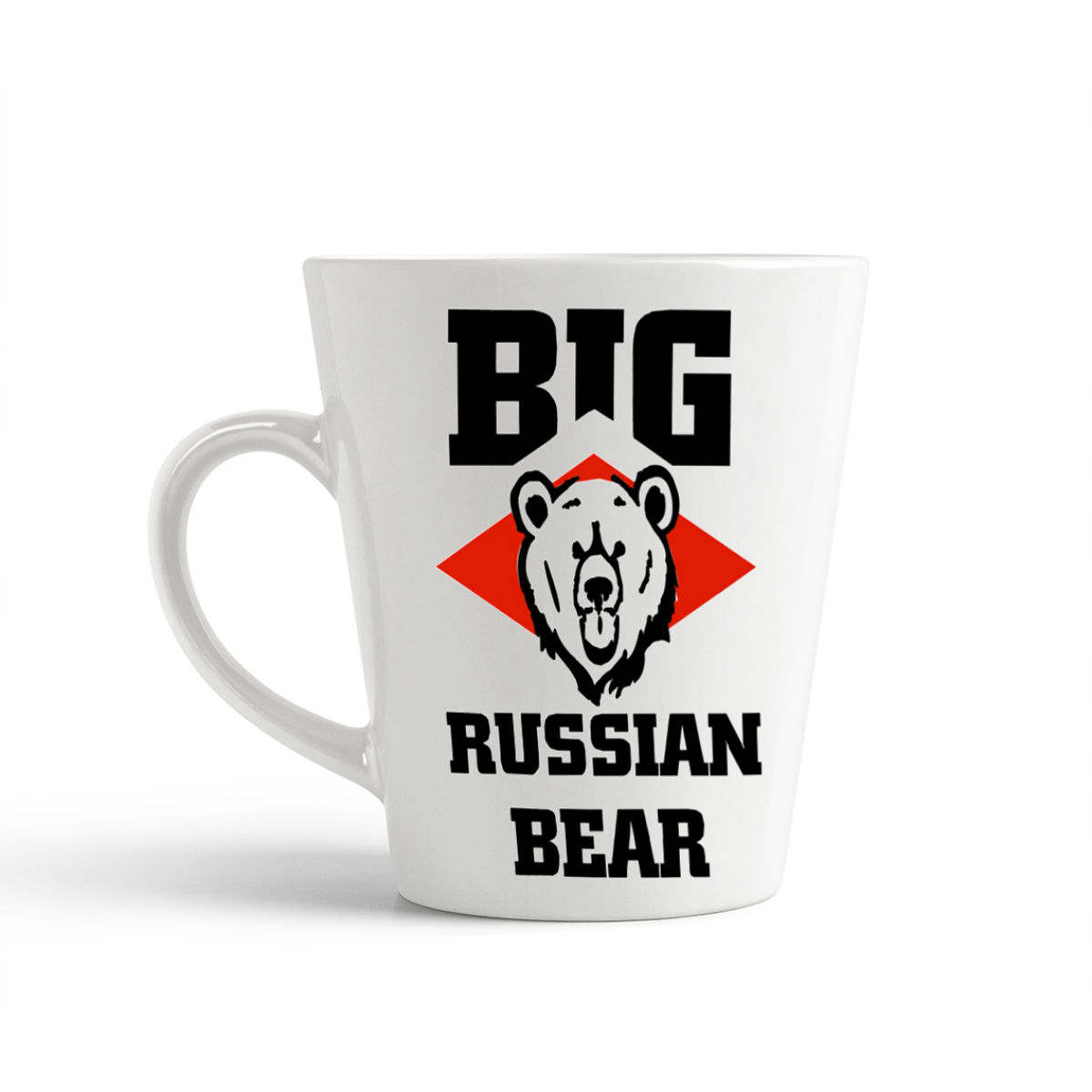 

Конусная кружка CoolPodarok big russian bear