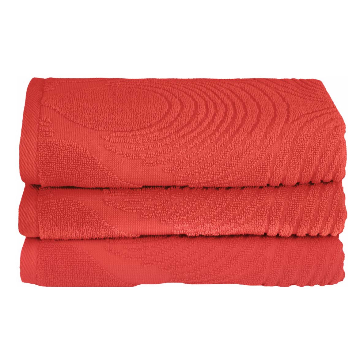 фото Полотенце cleanelly basic coral 70 x 120 см хлопок махровое розовый